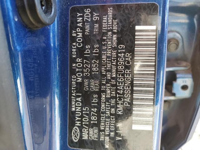 2015 HYUNDAI ACCENT GLS #3290200234