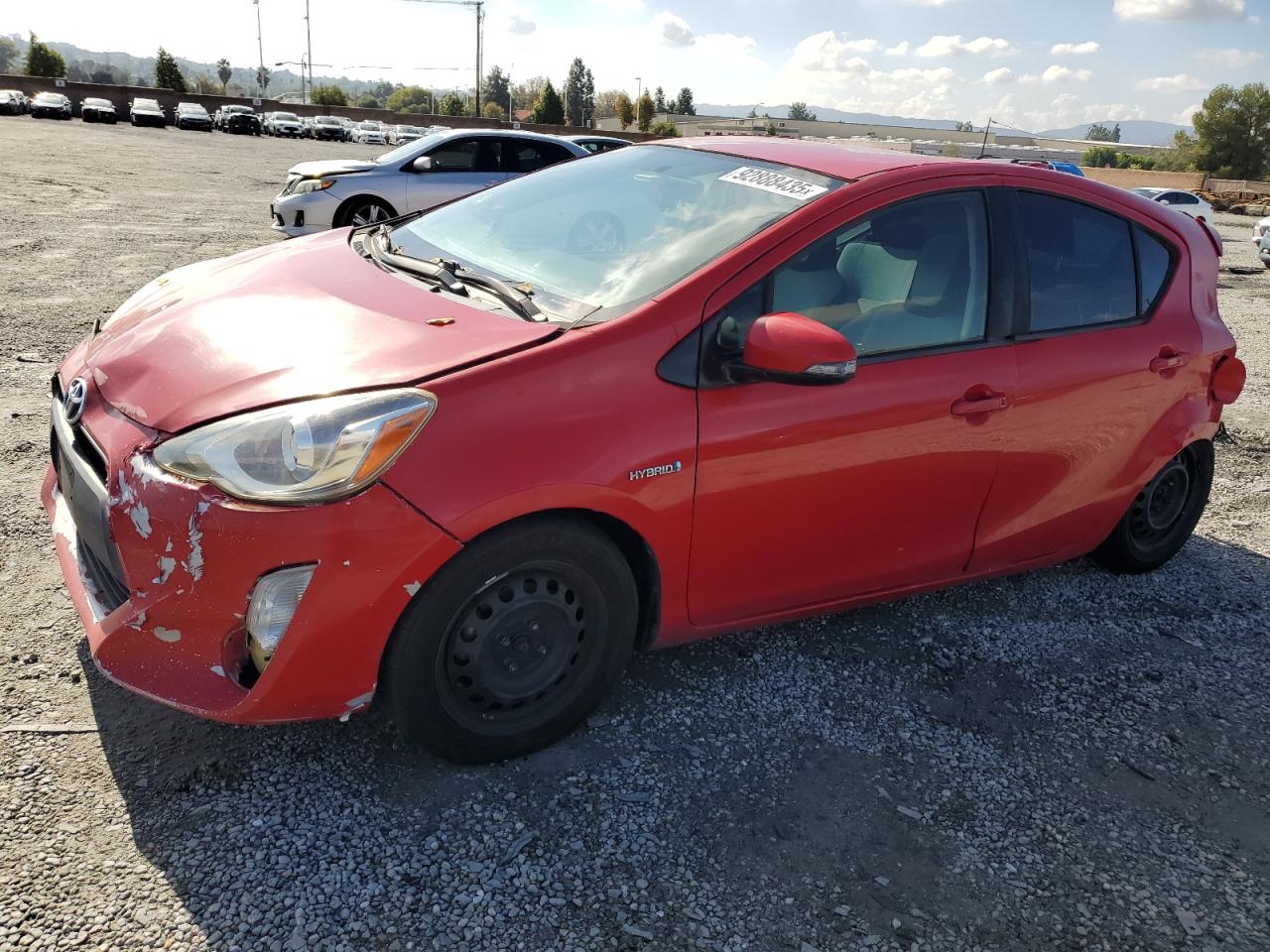 Lot #3309635091 2015 TOYOTA PRIUS