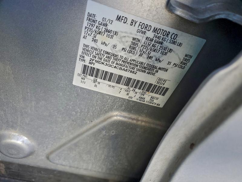 2012 FORD EDGE SE #3297063495