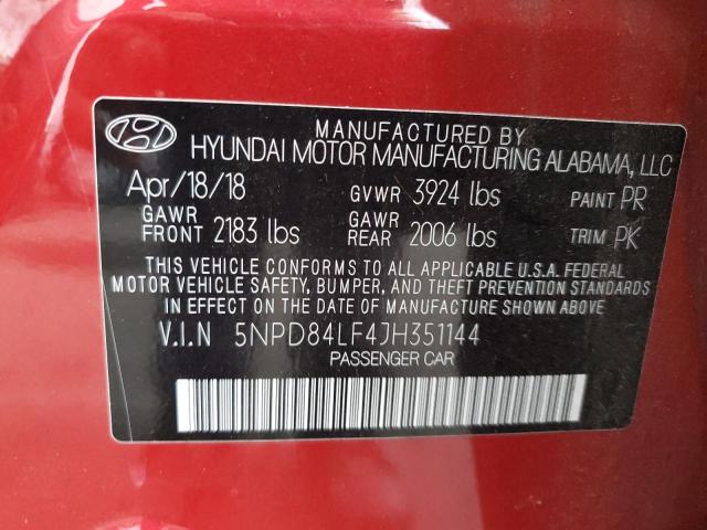 2018 HYUNDAI ELANTRA SE #3304499533