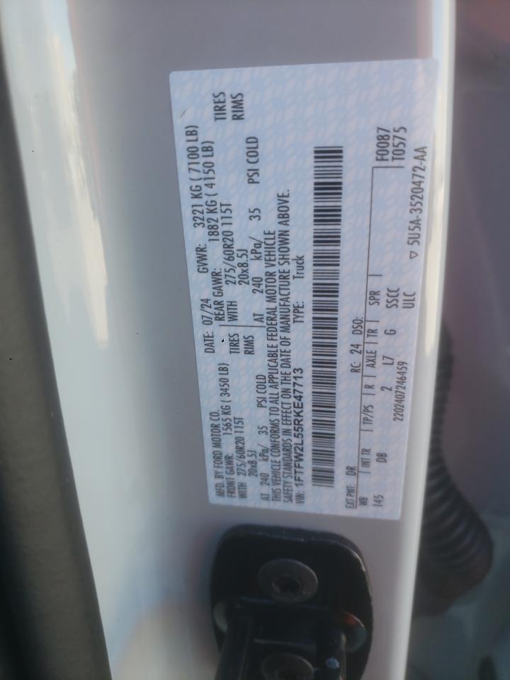 Lot #3302831928 2024 FORD F150 STX