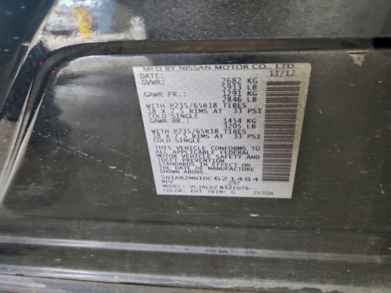 2013 NISSAN PATHFINDER #3301600625