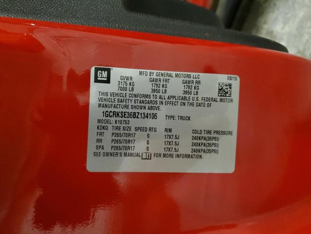 2011 CHEVROLET SILVERADO #3292479688