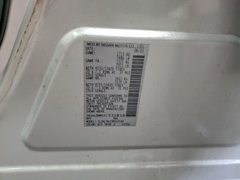 2015 INFINITI QX60 #3297948807