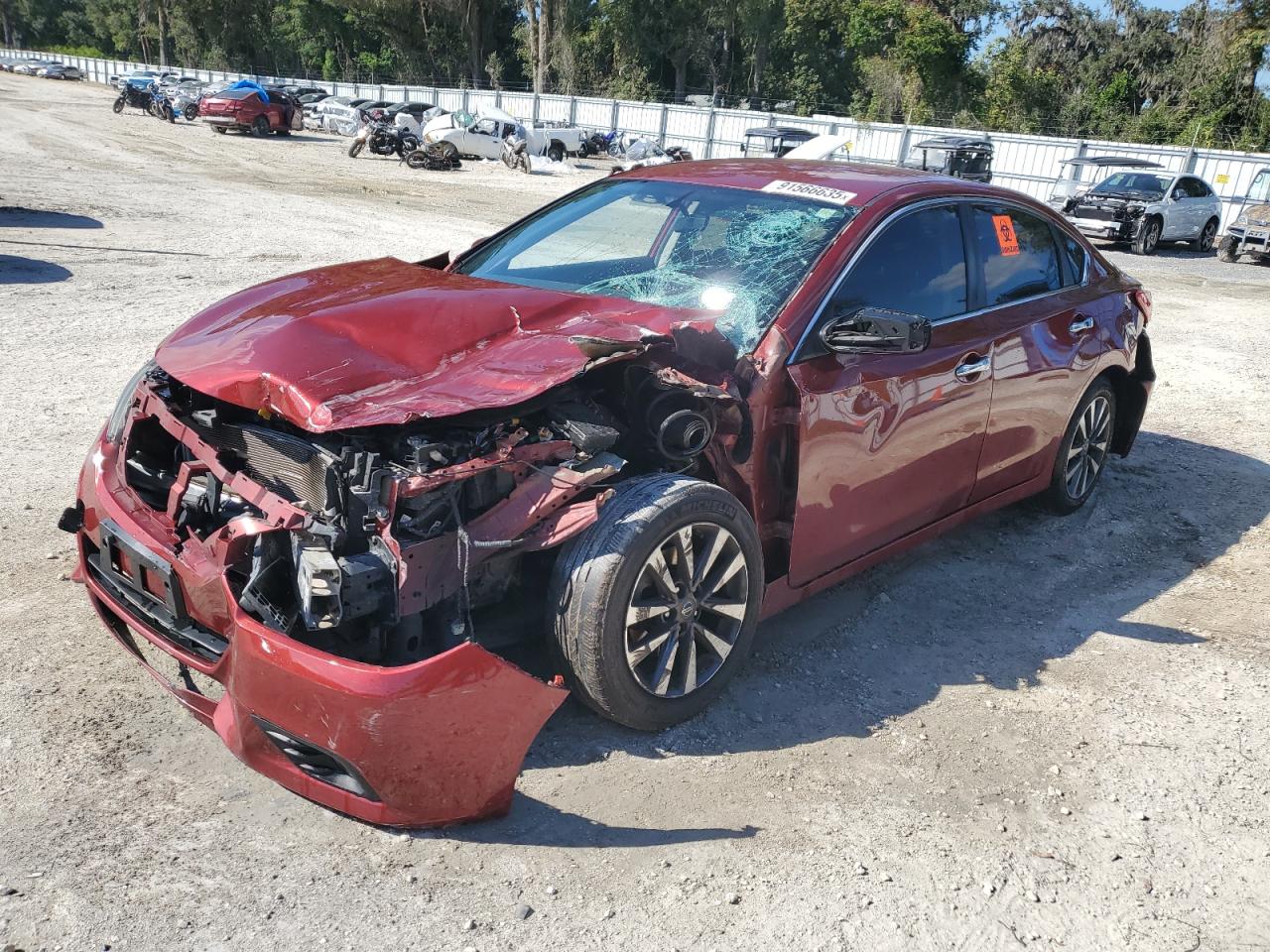 Lot #3302855937 2017 NISSAN ALTIMA 2.5