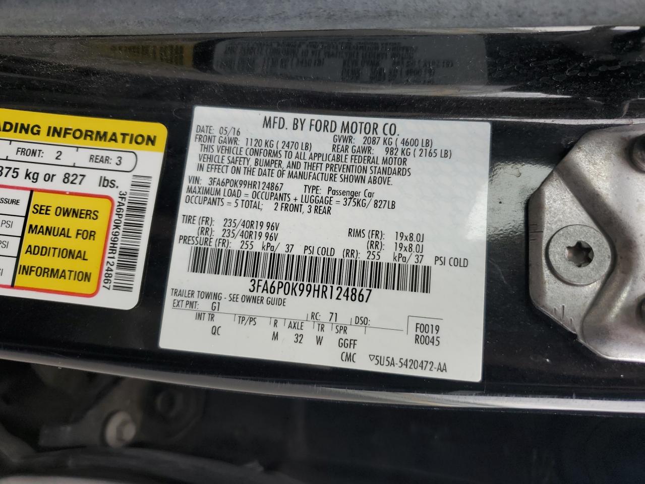 FORD FUSION TITANIUM