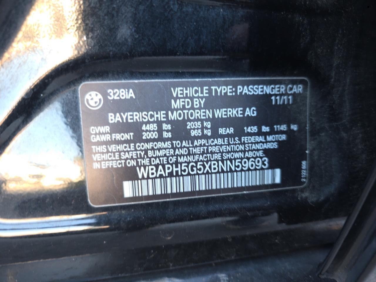 BMW 3 SERIES I SULEV