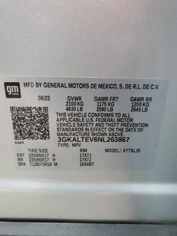 2022 GMC TERRAIN SL #3316715429