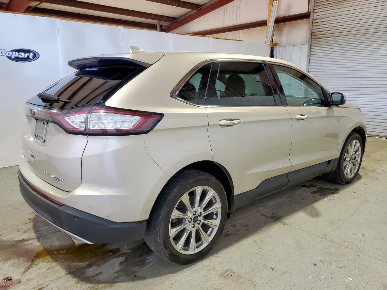 Lot #3316708401 2017 FORD EDGE TITAN