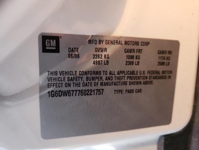 2006 CADILLAC STS #3298153271