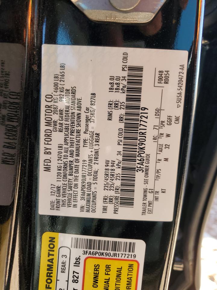 FORD FUSION TITANIUM/PLATINUM