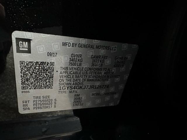 2018 CADILLAC ESCALADE E - 1GYS4GKJ7JR125774