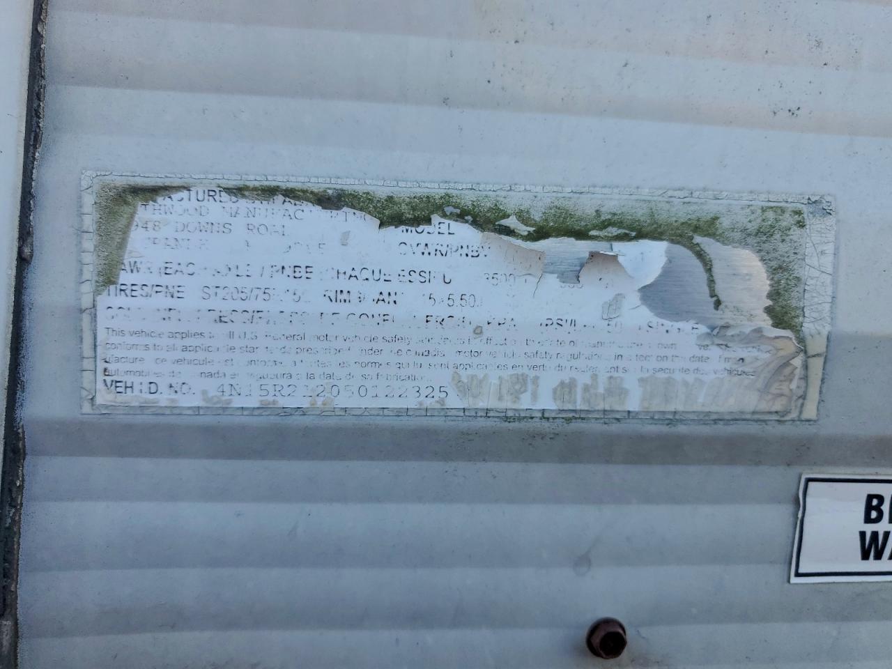 Lot #3302763345 2005 NORTHWOOD NASH