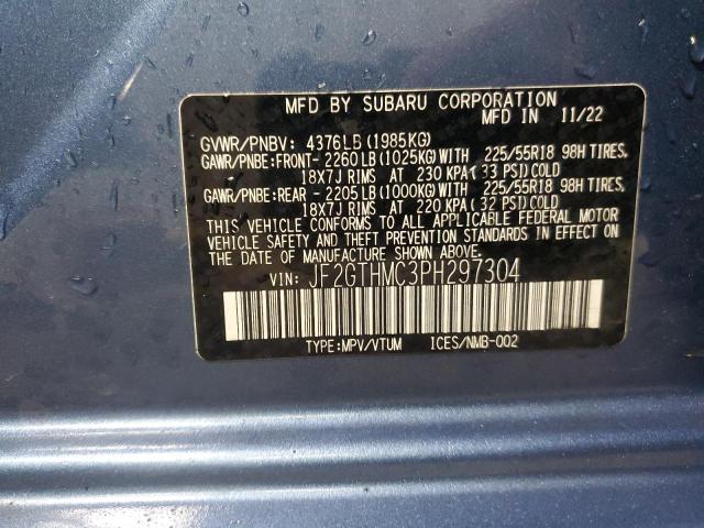 2023 SUBARU CROSSTREK #3291340168