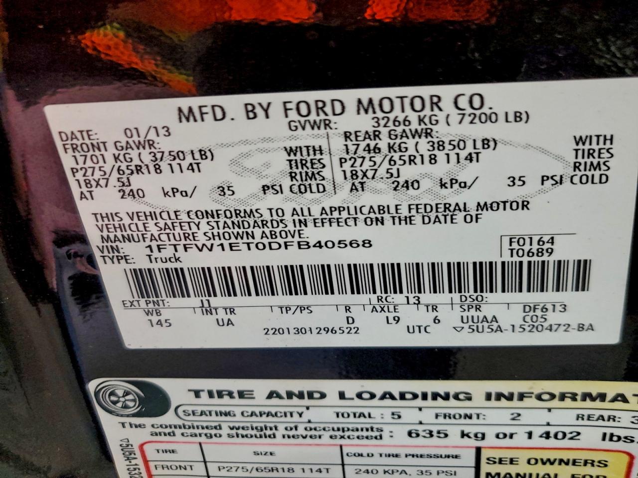 FORD F-150 SUPERCREW