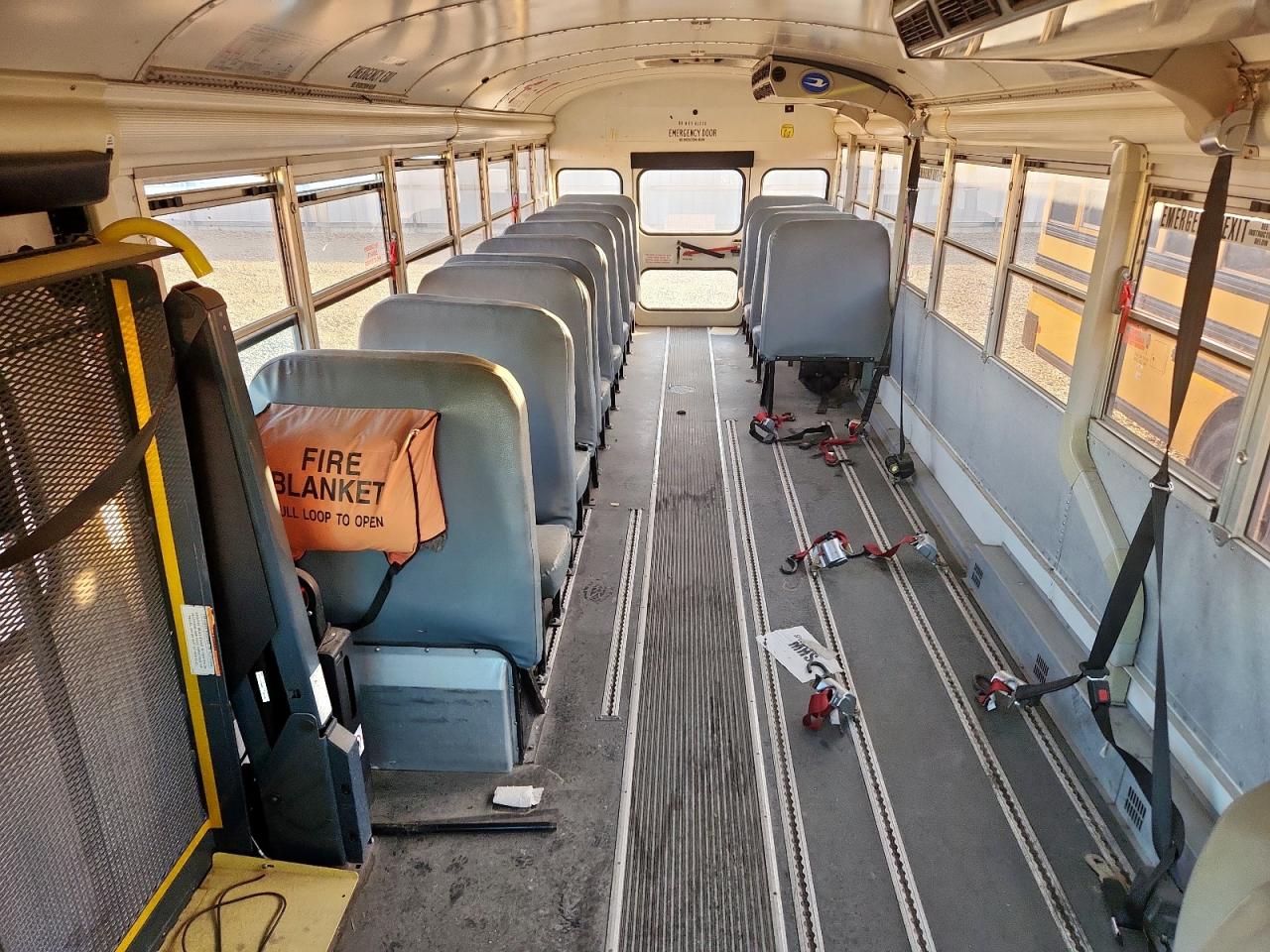 Lot #3305292311 2012 BLUE BIRD SCHOOL BUS