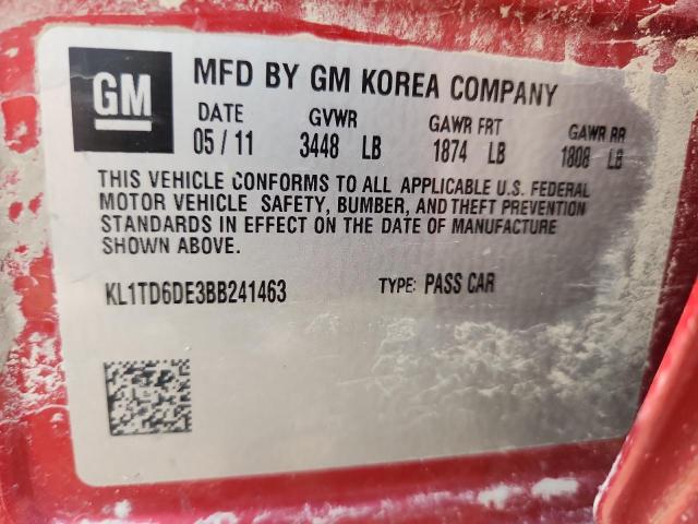 2011 CHEVROLET AVEO LS #3285738652