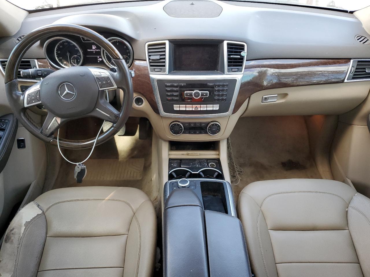 Lot #3308284168 2012 MERCEDES-BENZ ML 350 BLU