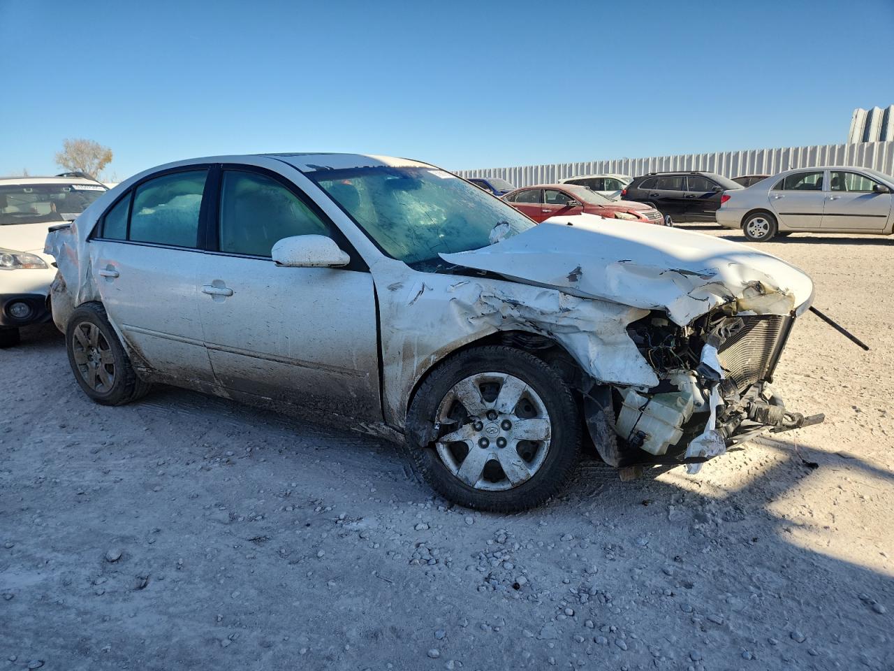 Lot #3292667596 2008 HYUNDAI SONATA GLS