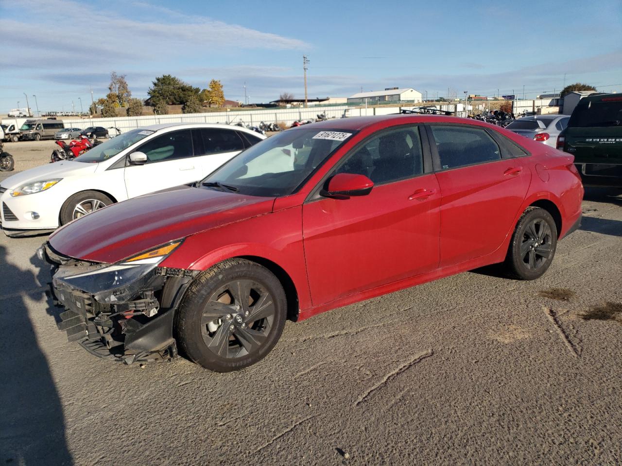 HYUNDAI ELANTRA BLUE