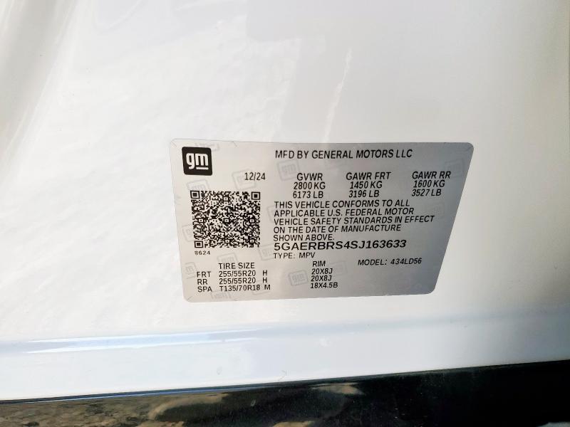 2025 BUICK ENCLAVE SP 5GAERBRS4SJ163633