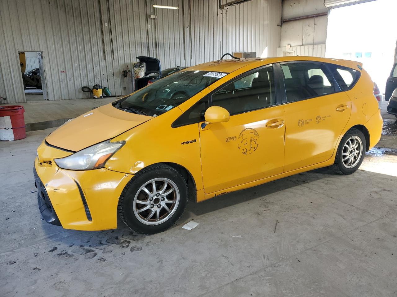 Lot #3296285505 2016 TOYOTA PRIUS V