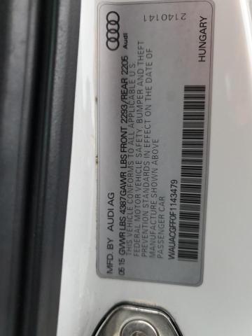 2015 AUDI A3 PREMIUM #3282346259