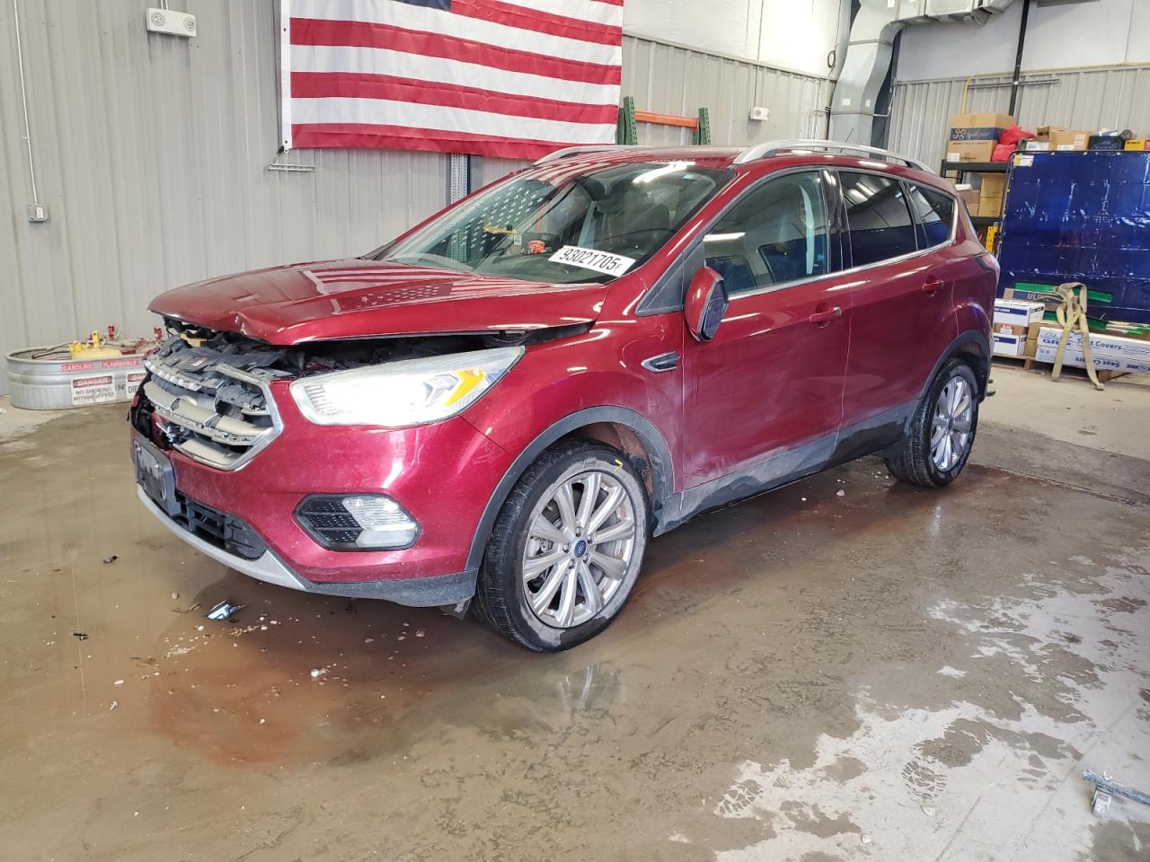 Lot #3297981040 2017 FORD ESCAPE TIT