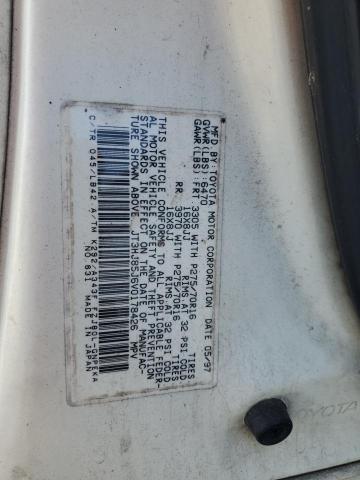 1997 TOYOTA LAND CRUIS #3291191989