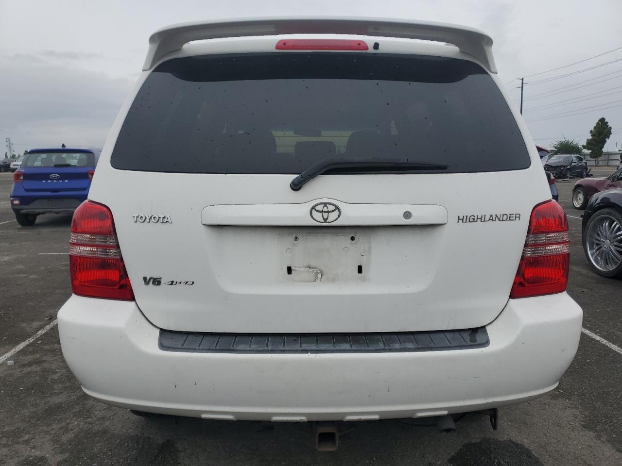 Lot #3303629935 2002 TOYOTA HIGHLANDER