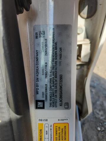 2021 CHEVROLET SPARK LS #3311641266