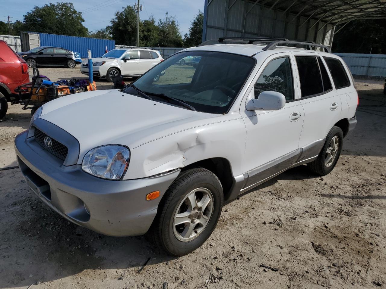 Lot #3285611272 2001 HYUNDAI SANTA FE G