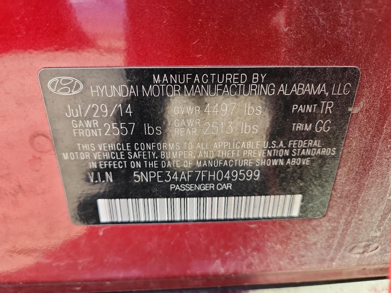 HYUNDAI SONATA SPORT