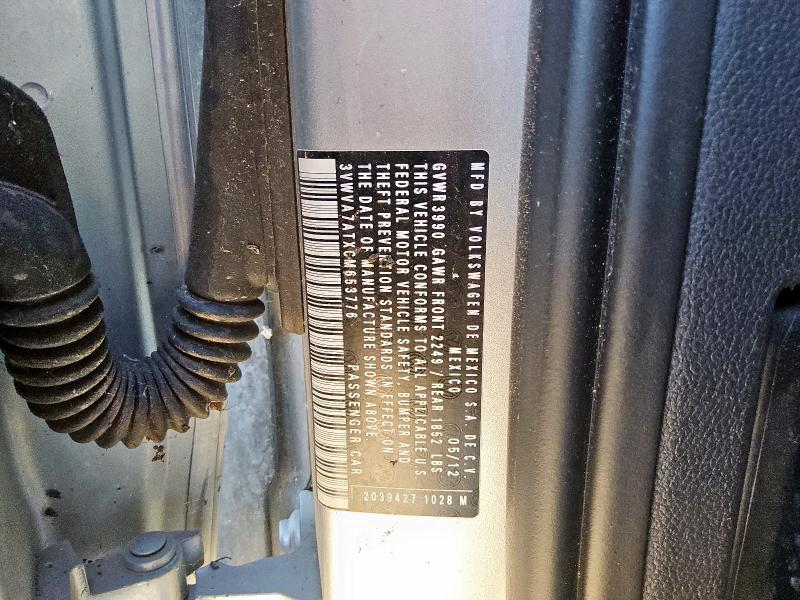 2012 VOLKSWAGEN BEETLE TUR #3305424446