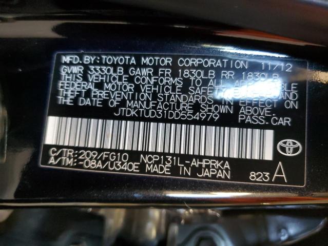 2013 TOYOTA YARIS #3290279280