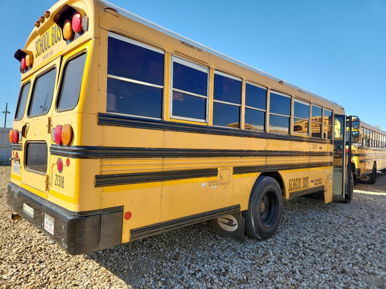 Lot #3305292309 2012 BLUE BIRD SCHOOL BUS
