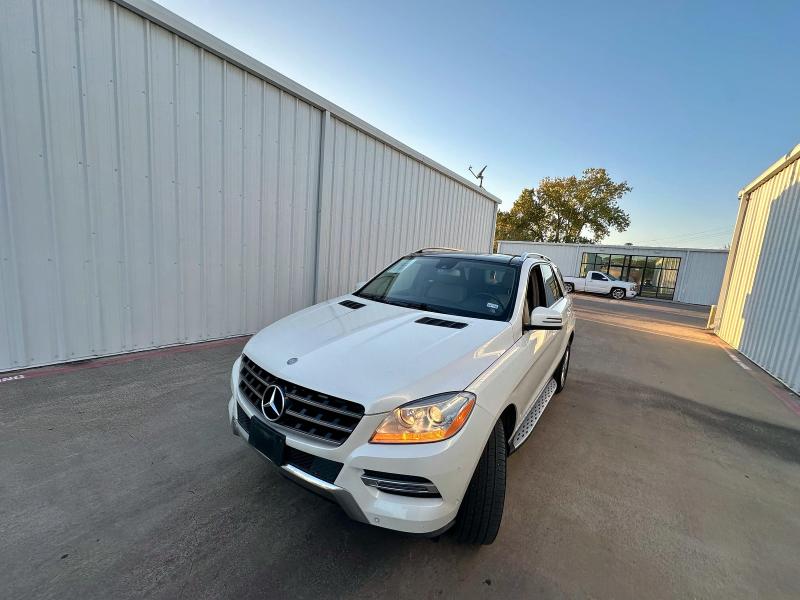 2013 MERCEDES-BENZ ML 350 BLU #3290185231