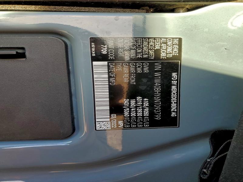 2022 MERCEDES-BENZ SPRINTER #3308233185