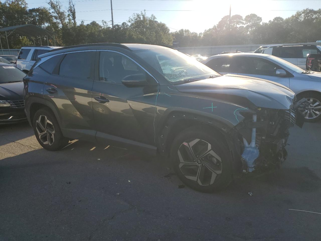 Lot #3302843926 2022 HYUNDAI TUCSON SEL