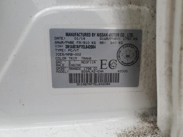 2014 NISSAN SENTRA S - 3N1AB7AP7EL642084