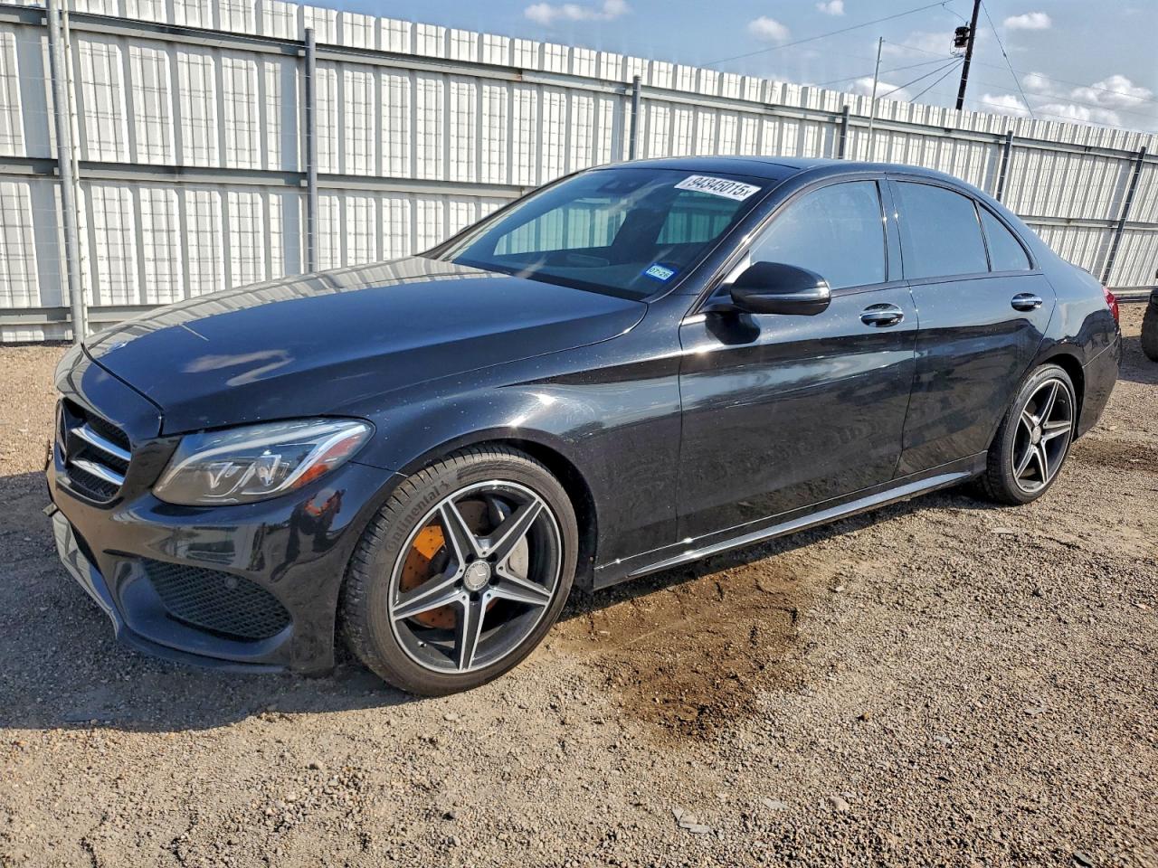 Lot #3304075534 2016 MERCEDES-BENZ C 300 4MAT