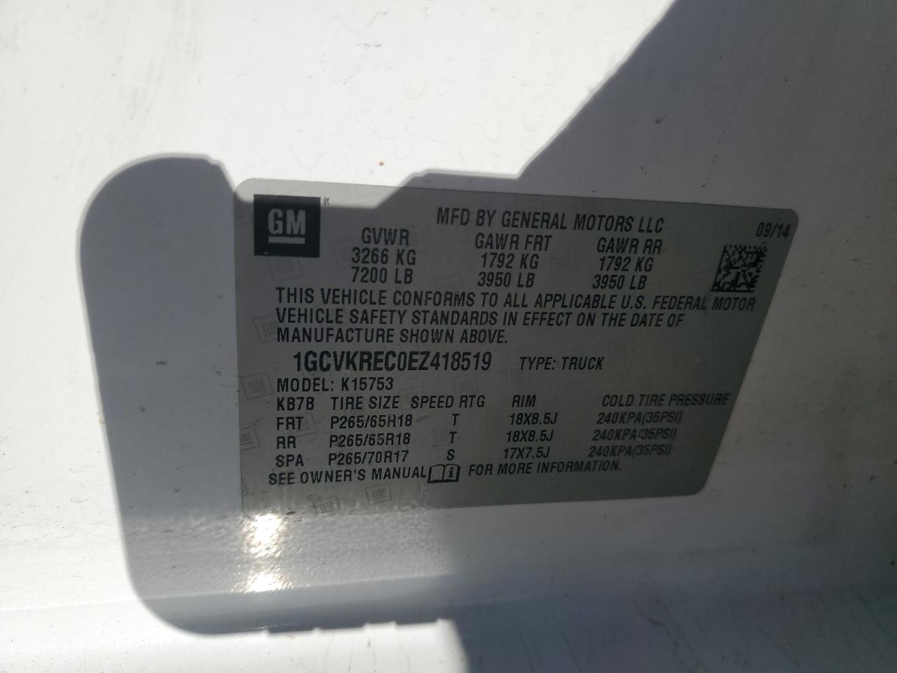 CHEVROLET SILVERADO K1500 LT