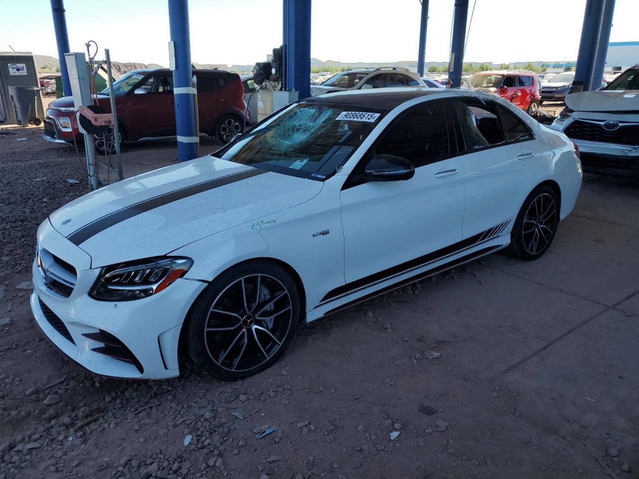 Lot #3302918048 2020 MERCEDES-BENZ C 43 AMG