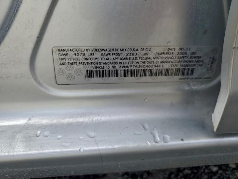 2012 VOLKSWAGEN JETTA S #3303002634