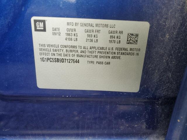 2013 CHEVROLET CRUZE LT #3293732913