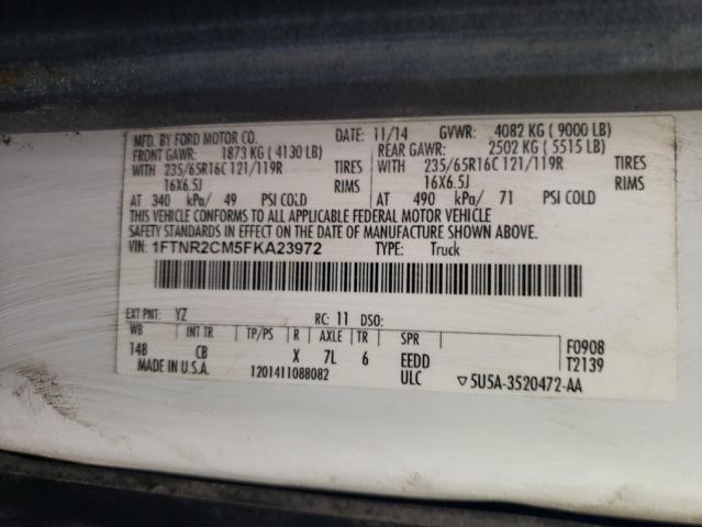 2015 FORD TRANSIT #3297956819