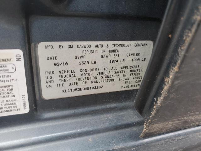 2010 CHEVROLET AVEO LS #3291252966