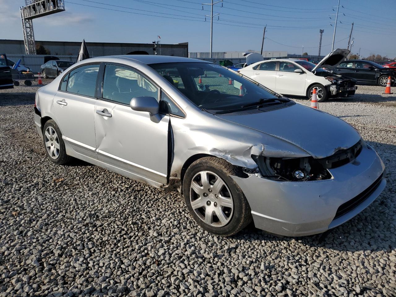 Lot #3303574950 2008 HONDA CIVIC LX