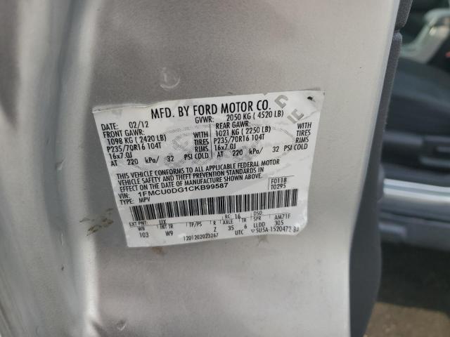 2012 FORD ESCAPE XLT #3297054494