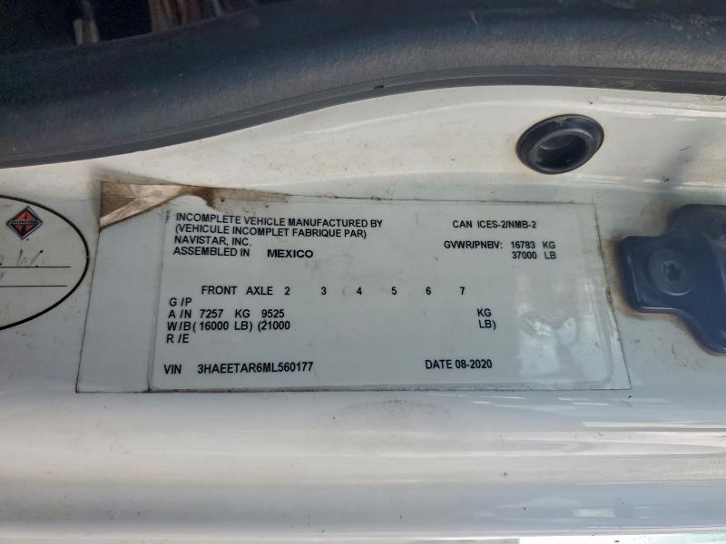 2021 INTERNATIONAL HV507 #3297932805